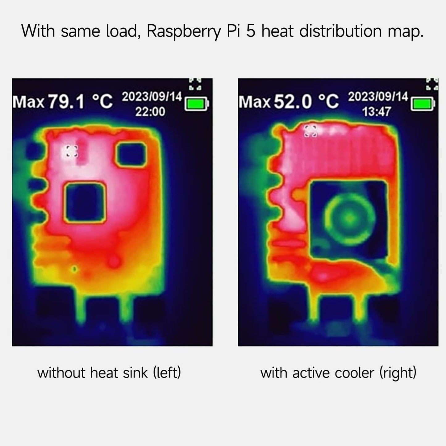 Awxlumv Active Cooler for Official Raspberry Pi 5 with 30mm PWM 4-Pin Cooling Fan Pi 5 Heatsink with Thermal Tape and Acrylic Base Plates