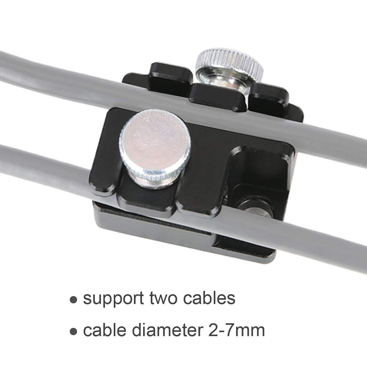 NICEYRIG Cable Lock Clamp HDMI USB-C SDI Power Dual Cable Lock for Sony Alpha A6400 A6500 A6100-381