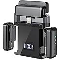 voijump Wireless Microphone for iPhone 15 16, Android, Lavalier Mini Mic for Video Recording, Vlogging, Podcast, Clip on Lapel Microphone with Noise