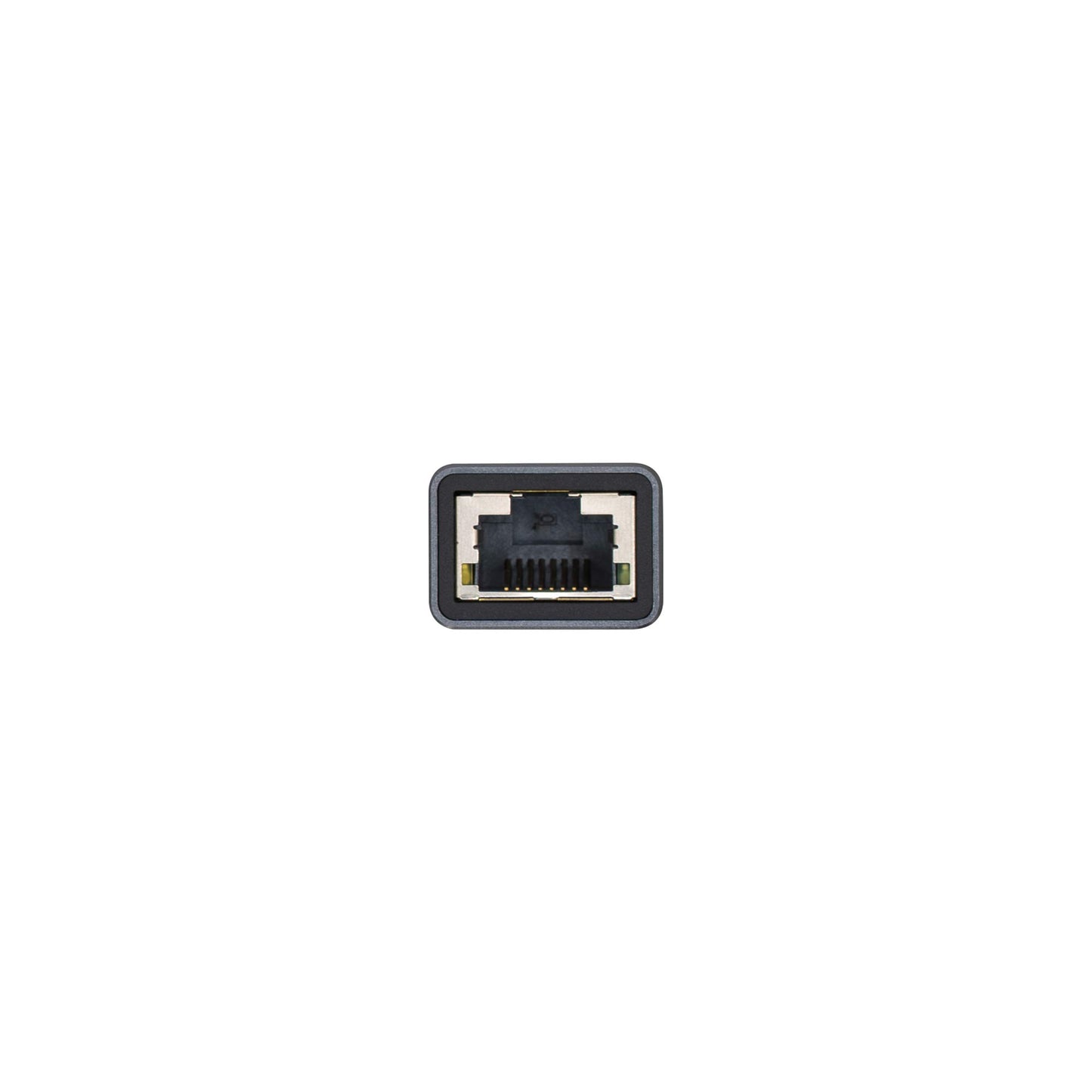 VisionTek USB-C to Ethernet 1 Gbps Adapter (M/F) (901358), Gray