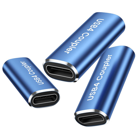 ANDTOBO USB-C Adapter, 3-Pack USB-C to Female Adapter, Supports MagSafe & Fast Charging 100W & Data Transfer