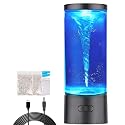COLORLIFE Twister Water Vortex Lamp, Unique 7-Color Changing LED Night Light, Hurricane Lamp, Cool Novelty Gift for Kids, Men, Women, Ideal