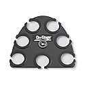 On-Stage MSA2700 Multi-Mic Holder (Microphone Organizer, Display, Caddy, Supports Handheld, Dynamic, Wired, and Wireless Mics, Aluminum, Silicone
