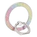 iRing Magnetic Phone Ring Holder for MagSafe, 360° Rotation Finger Grip Stand Compatible with iPhone 17/16/15/14/13/12 - Strong Magnetic Grip, iRing