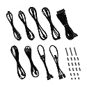 CableMod RT-Series Classic ModFlex Sleeved Cable Kit for ASUS/Seasonic/Phanteks Revolt (Black)