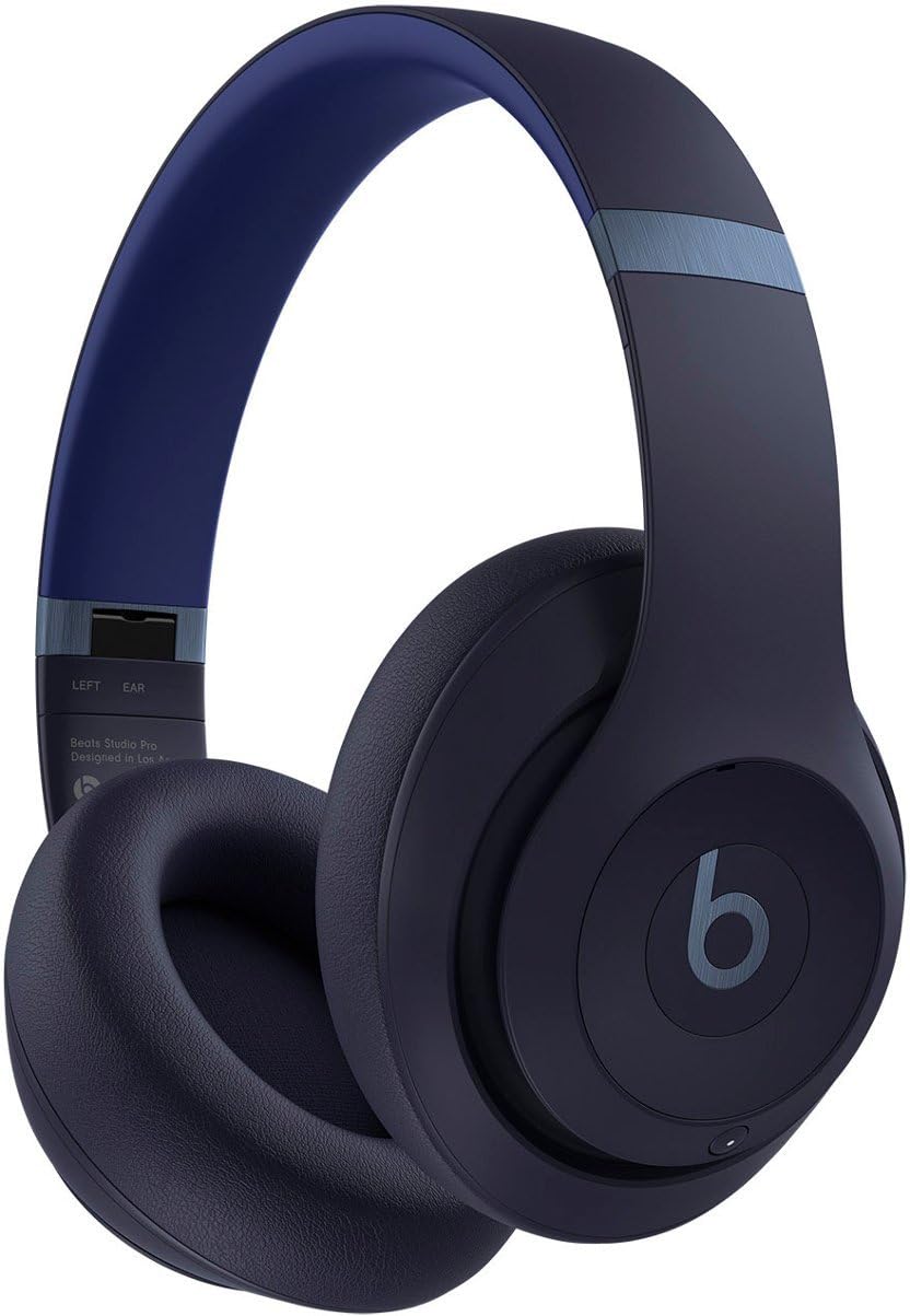 Beats Studio Pro - Wireless Bluetooth Noise Cancelling Headphones - Navy (Renewed)