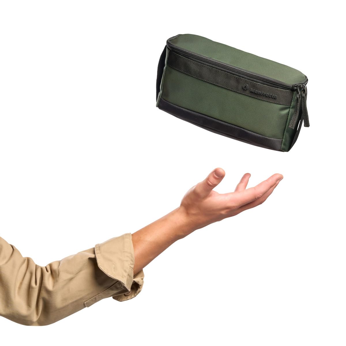 Manfrotto Street Organiser for Photography Accessories, Camera Bag for Organsing Camera Accessories, Compact Organiser, Colour Green
