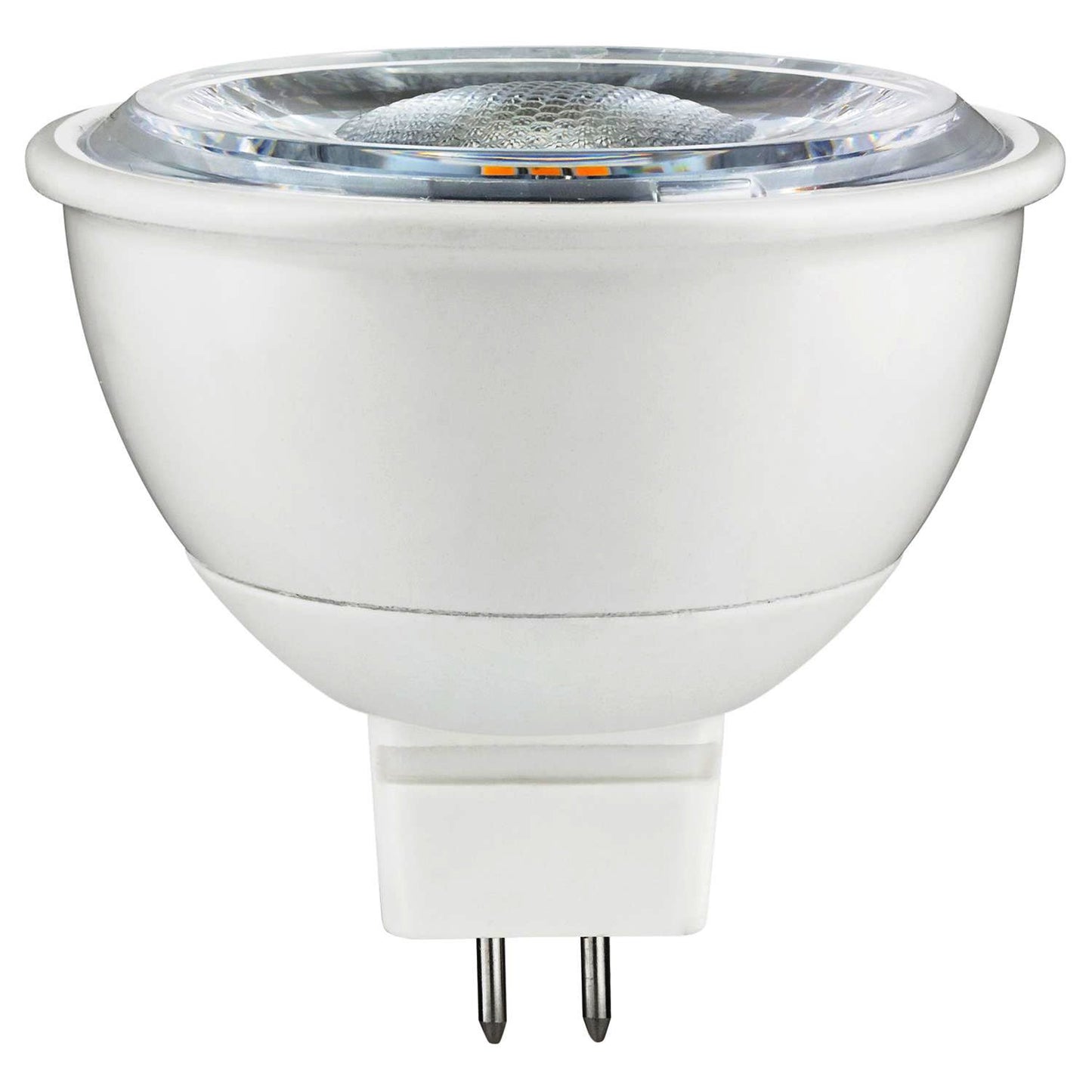 Sunlite 6 Pack MR16 LED Bulb, 12 Volt, Mini Quartz Reflector, 7 Watt, 2700K Warm White, 550 Lumens, 80+ CRI, GU5.3 Base, 25,000 Hour Long Life