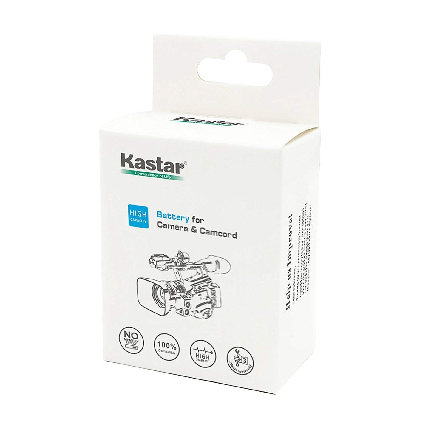 Kastar BN-VG121 Rechargeable Battery Pack Replacement for JVC GZ-E GZ-EX GZ-GX GZ-HD GZ-HM GZ-MS GZ-MG GZ-G Series Camcorder and BN-VG138 BN-VG121