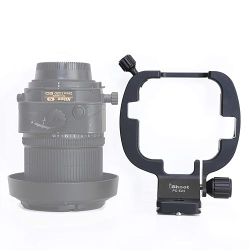 Tripod Mount Ring, Camera Lens Collar Stand for Nikon PC-E NIKKOR 24mm F3.5D ED, Micro NIKKOR 45mm f/2.8D ED Tilt-Shift Lens, with 46mm Quick Release
