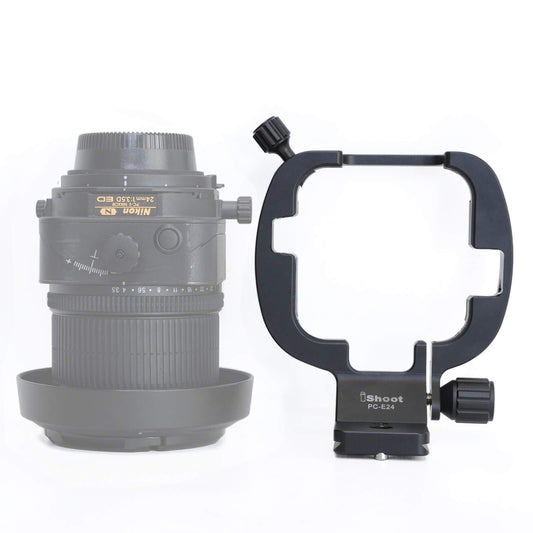 Tripod Mount Ring, Camera Lens Collar Stand for Nikon PC-E NIKKOR 24mm F3.5D ED, Micro NIKKOR 45mm f/2.8D ED Tilt-Shift Lens, with 46mm Quick Release