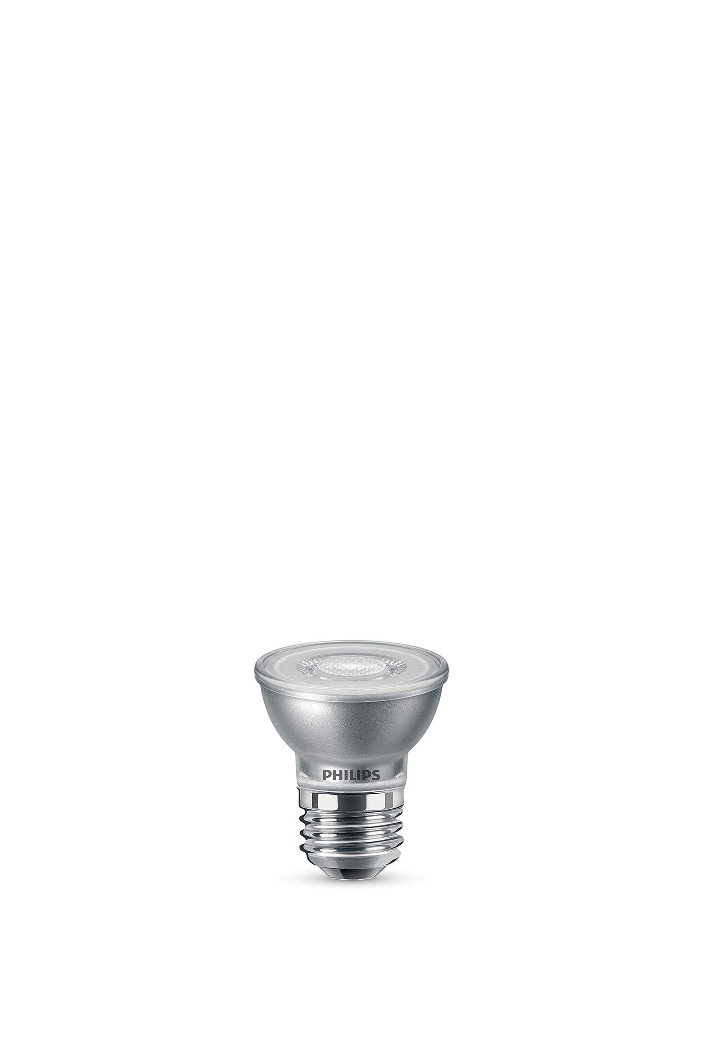 6W PAR16 Medium Base Bright White Dimmable LED Light Bulbs - 3 Pack
