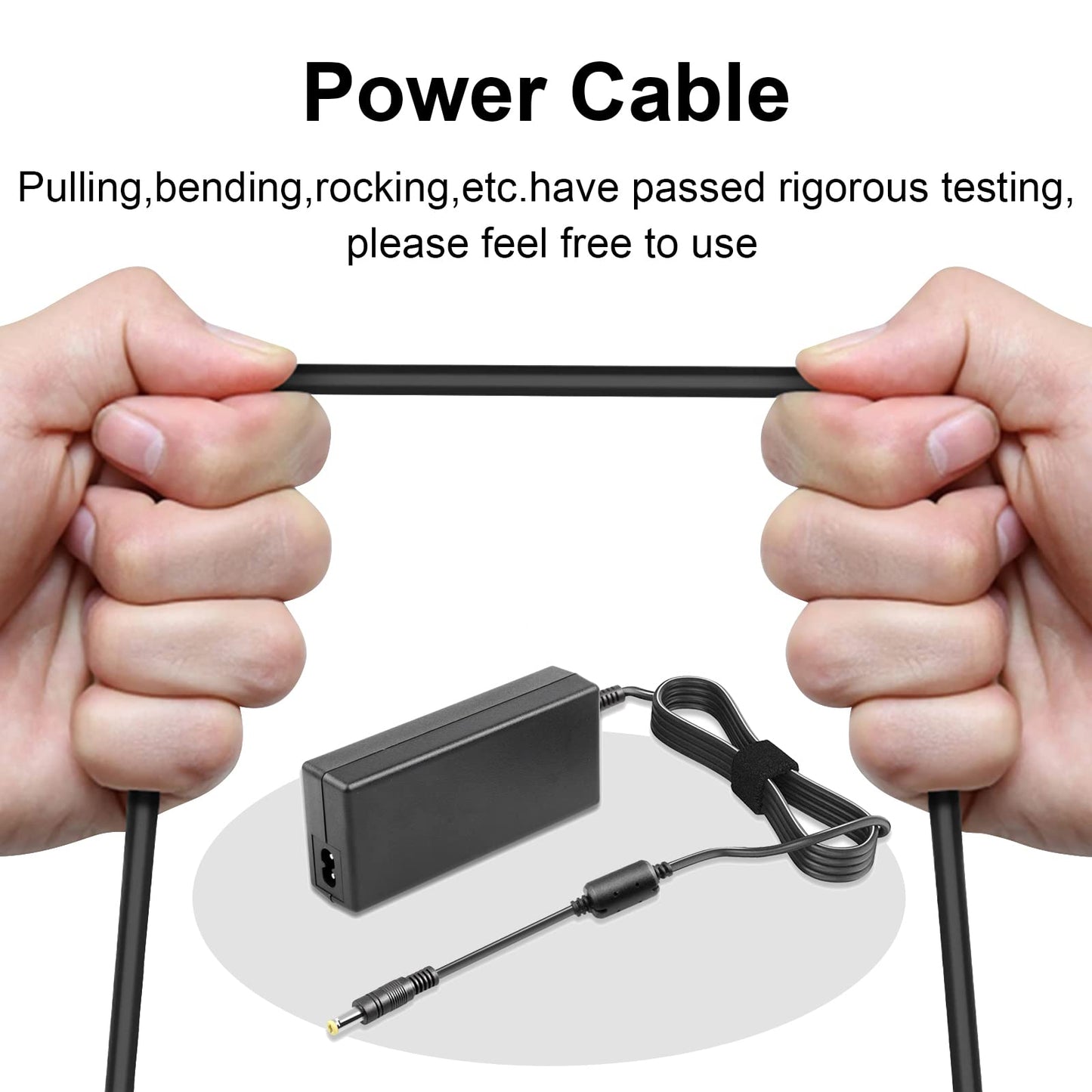 Futurebatt 19V 4.74A 90W AC Adapter Charger for Vizio E320VP M261VP LED LCD TV Power Supply Power Supply Cord
