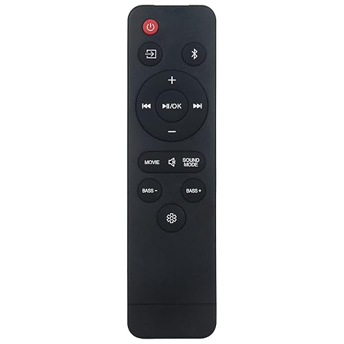 NTQinParts Replacement Remote Control Controller for Onn Soundbar Sound Bar Home Theater Speaker System