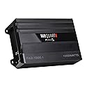 MB Quart Formula 1,000 Watt 1 Ohm Stable Mono Full Range Class Q1 Car Audio Mobile Amplifier with Bass Remote, FA2-1000.1, Black