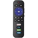 RC280 Universal Replacement TV Remote Control Compatible with All TCL Roku TVs (Netflix/Sling/Hulu/Vudu)