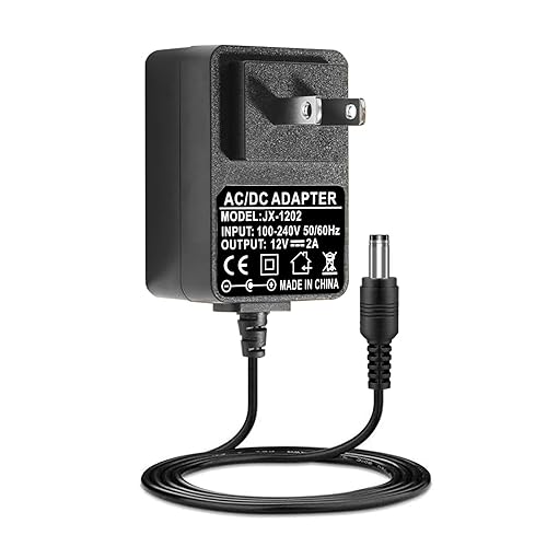 12V Adapter for Audio Technica Turntable Charger Power Cord for Audio-Technica AT-LP60X AT-LP60X-BK AT-LP60X-BW AT-LP60XBT-RD AT-LP120XUSB-BK…