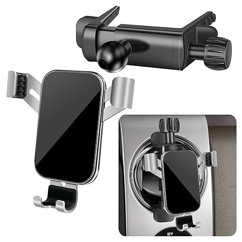 Car Phone Mount for Ford Mustang 2005-2023 (Not for Mach E)?F-150 2004-2014?F-250 2008-2016?F-350 2008-2016?Expedition 2003-2017 Circular Air Vent