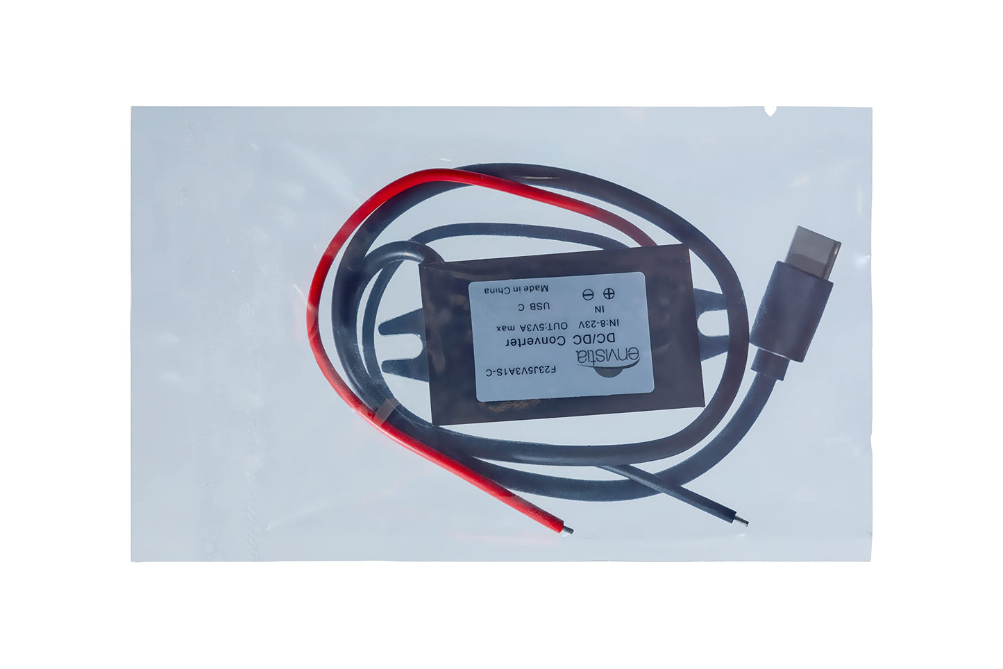 12V (8-23V) in to 5V Out DC-DC Converter Module 3A 15W with USB-C Output