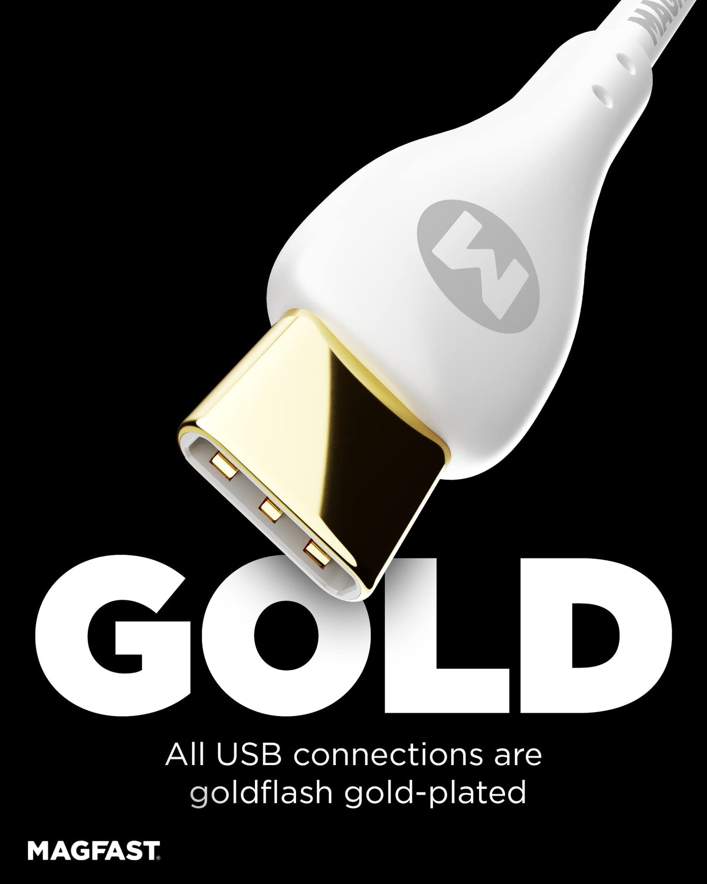MAGFAST Lux USB-C to Lightning Cable | Alpine White | 6ft | Apple MFi Certified | Fast Charging Cord for iPhone 14 14 Pro Max Plus & Mini 13 12 11 8…