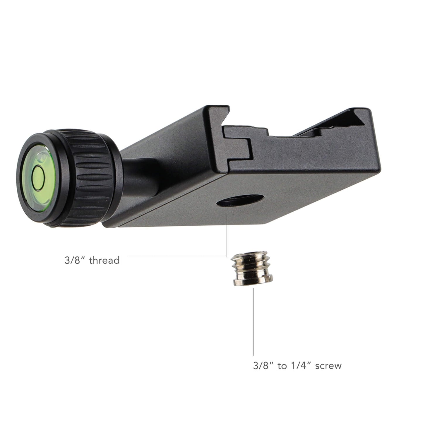 POWRIG Arca Swiss Type Camera Tripod Mount Plate 3/8" to 1/4" Adapter