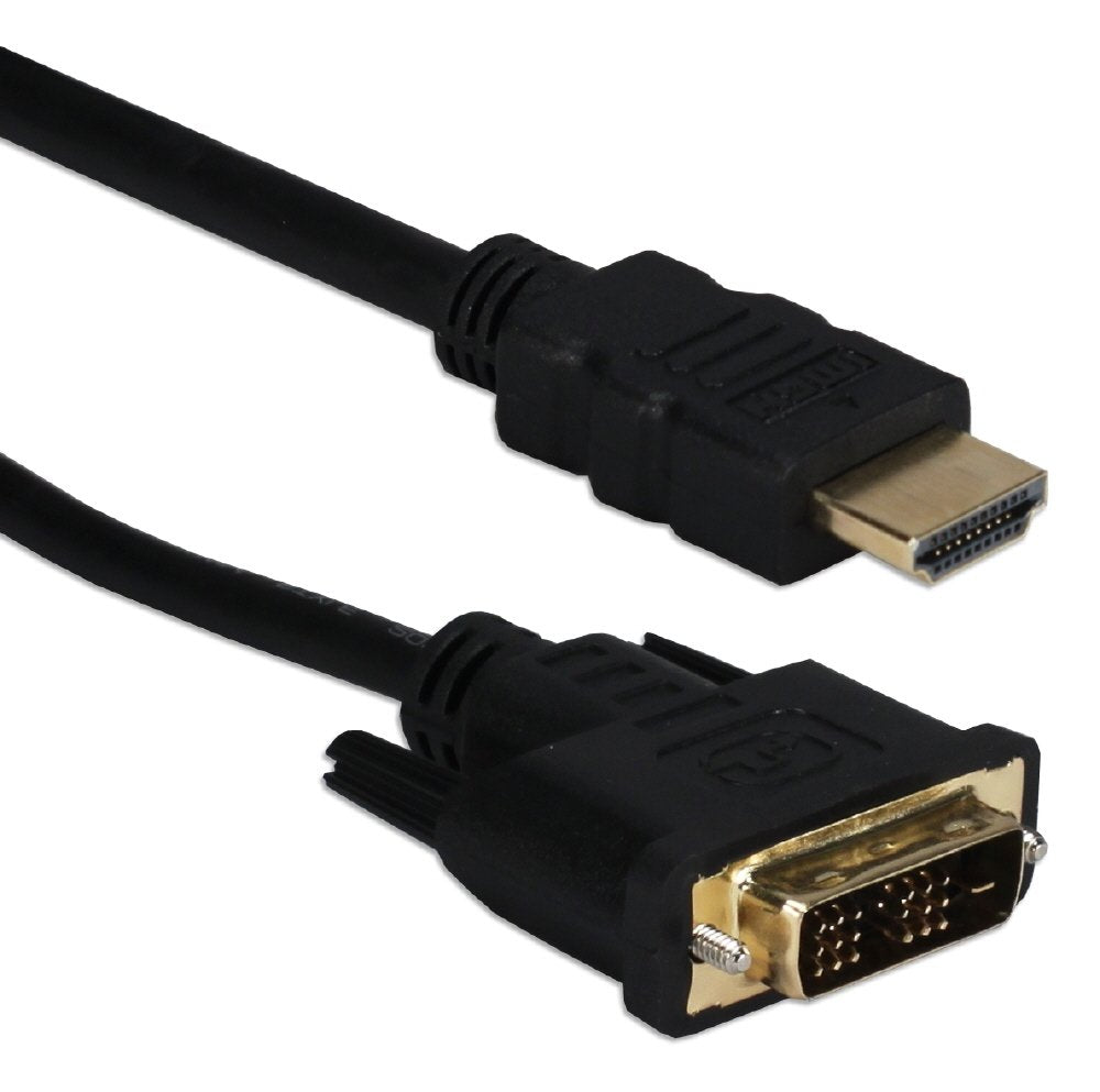 QVS HDVIG-5MC 5M HDMI Male to DVI Male Cable