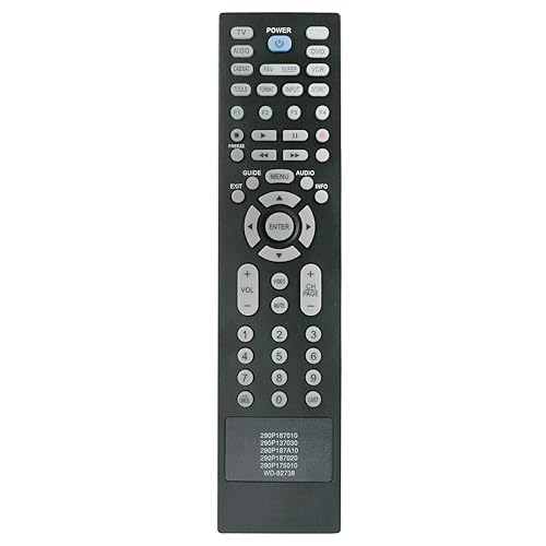 New 290P187A20 290P187020 Replaced Remote for Mitsubishi TV LT-40164 LT-46164