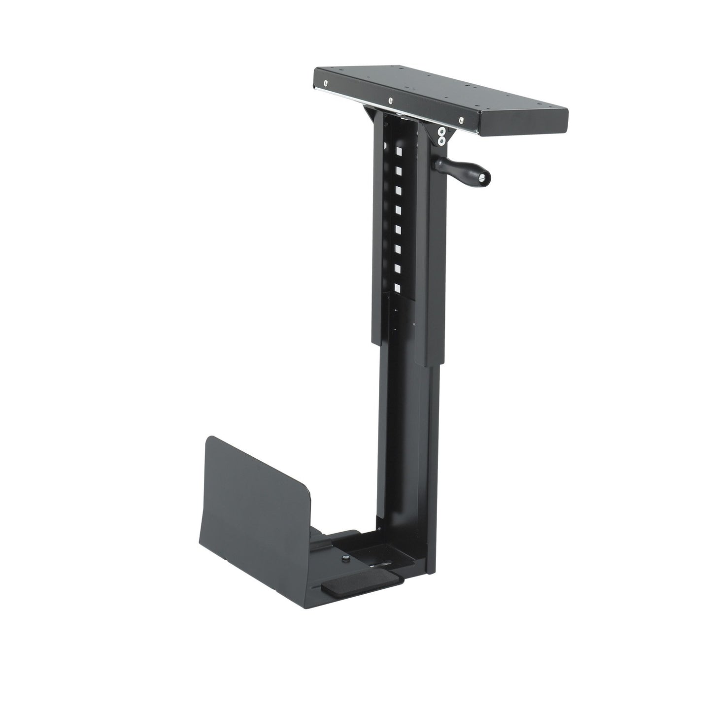 Safco 2175 Ergo-Comfort Swivel Mount CPU Holder, Gray