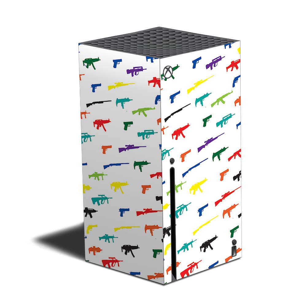 Mighty Skins Skin Compatible with Xbox Series X - Fun Guns | Protective, Durable, and Unique Vinyl Decal wrap Cover | Easy to Apply, Remove,