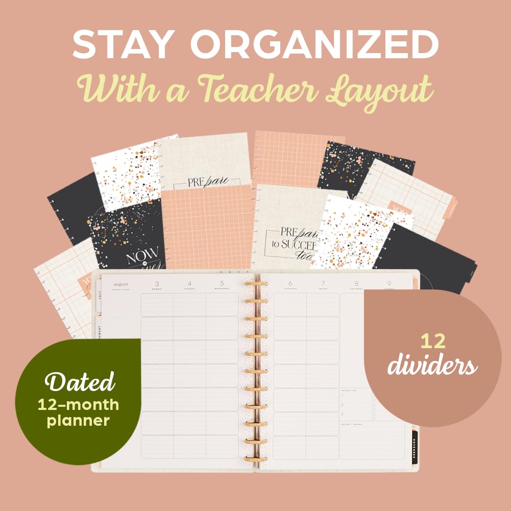 Happy Planner Disc-Bound Planner July 2026-June 2027, Big Size