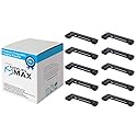 SuppliesMAX Compatible Replacement for 150II/EC-7000/M150II/M4182 Black P.O.S. Printer Ribbons (10/PK) (ERC-05B-US_10PK)