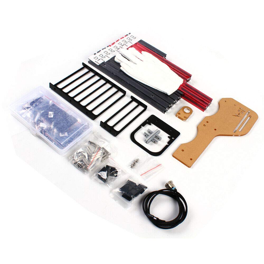 ITX (17 x 17cm) ATX MATX PC Motherboard Case Frame, Open Bare Metal Air Water Cooling Fan Stand Chassic Test Bench Vertical Rack Computer Board