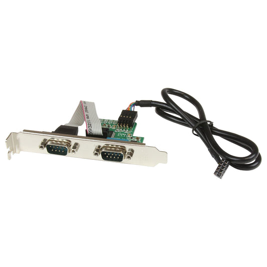 StarTech Motherboard Serial Port, 2-Port, Internal, TAA (ICUSB232INT2)