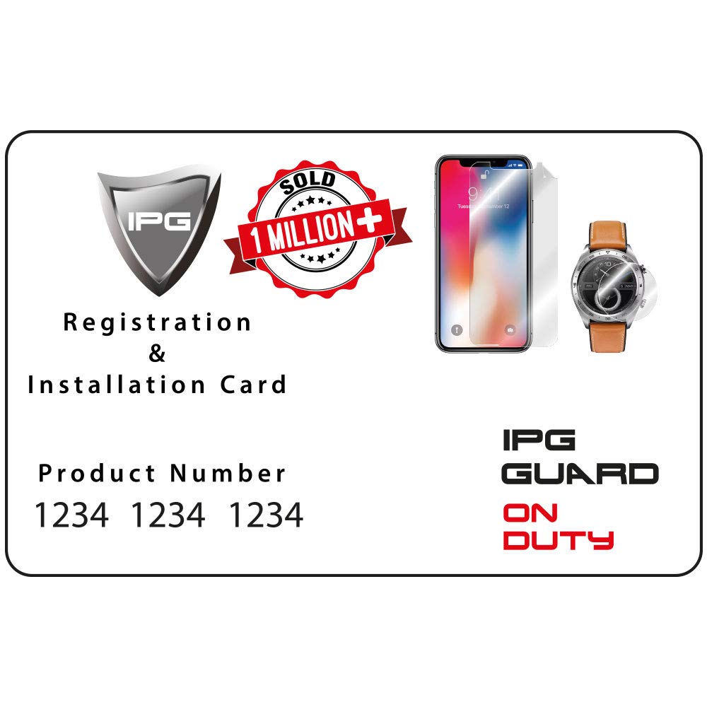 IPG for Canon POWERSHOT SX70HS (2 Units) Screen Protector Skin Lifetime Replacement Warranty Invisible Protective HD Clear Guard - Smooth/Bubble -Free