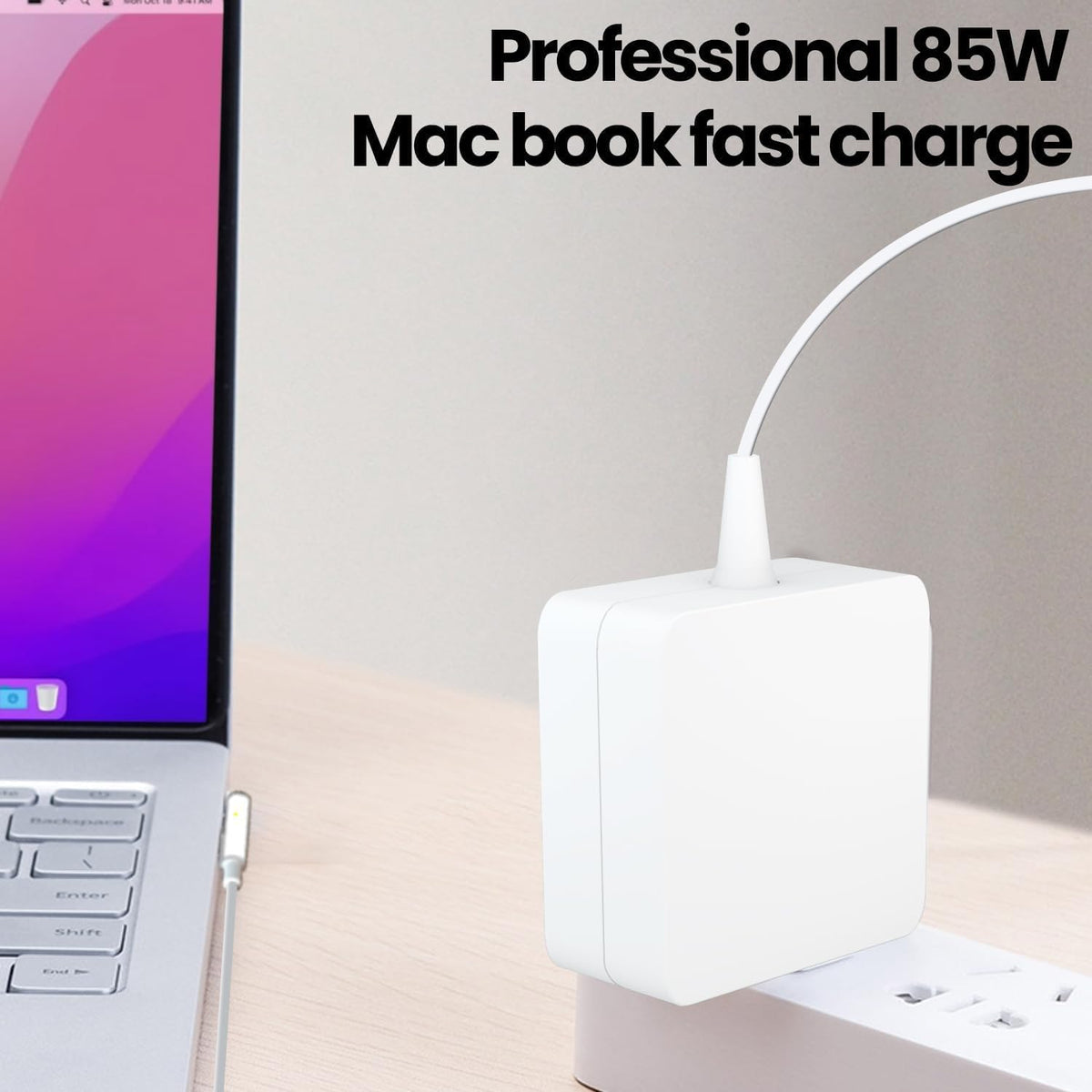 MacBook Pro Charger,Replacement for Old MacBook Pro 13 15 17 inch Before mid-2012, for MacBook Pro Charger 2015 2014 2013 2012 2011 2010,Fits Model