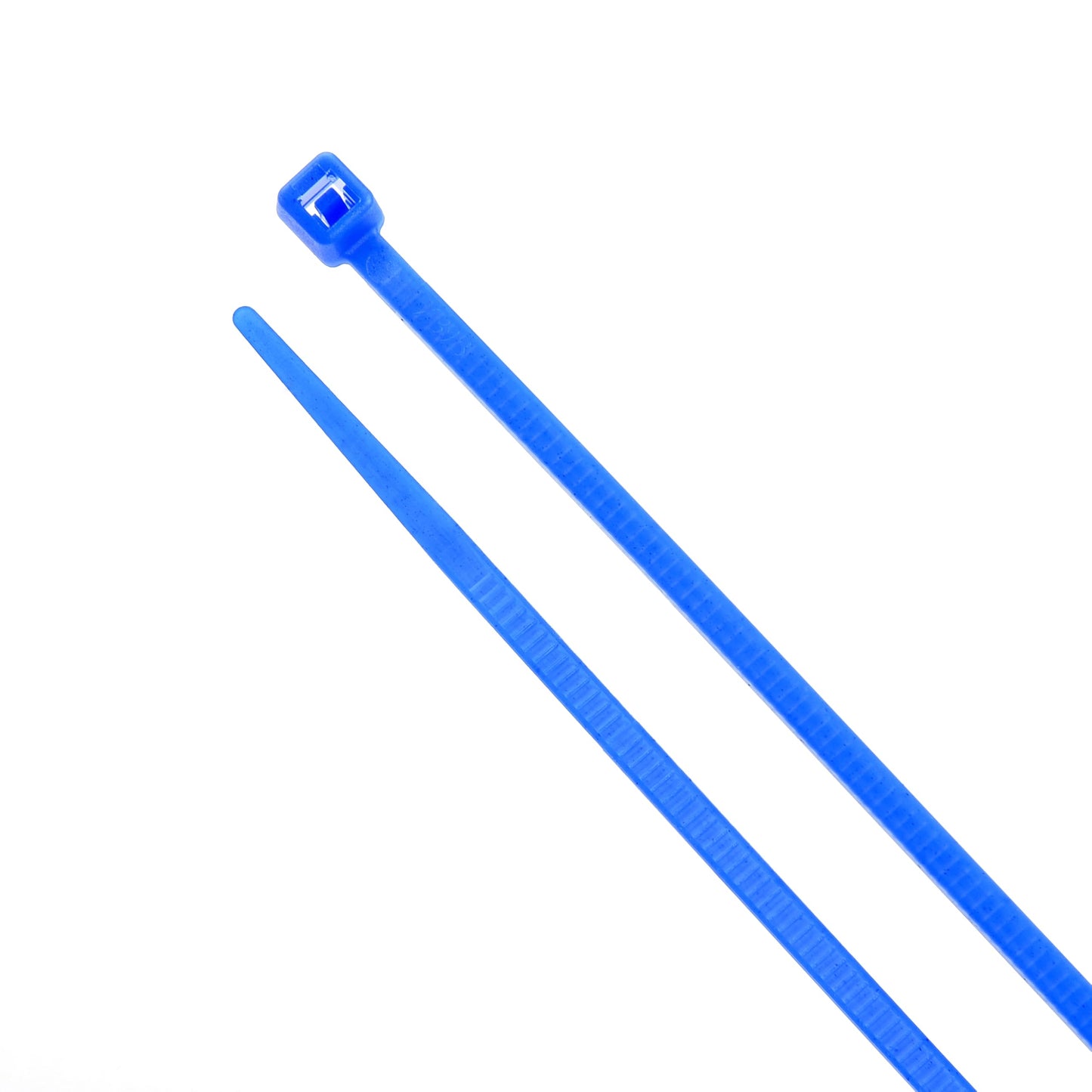 ZipTie.com 5-Inch Blue Multi-Purpose Zip Ties - 18-lb Tensile Strength Cord Management - Indoor Multi-Purpose (100-Pack)