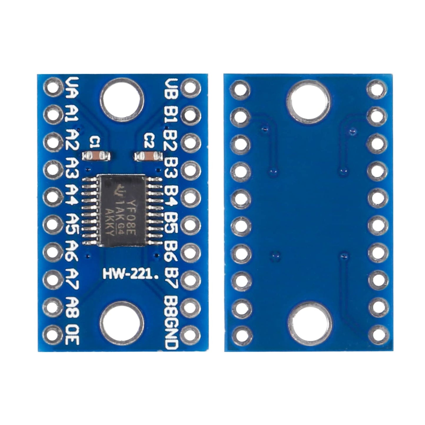 Diitao 12PCS TXS0108E High Speed Full Logic Level Converter,8-Bit 8 Channel Logic Level Converter Shifter 3.3V 5V Bi-Directional Converter Module