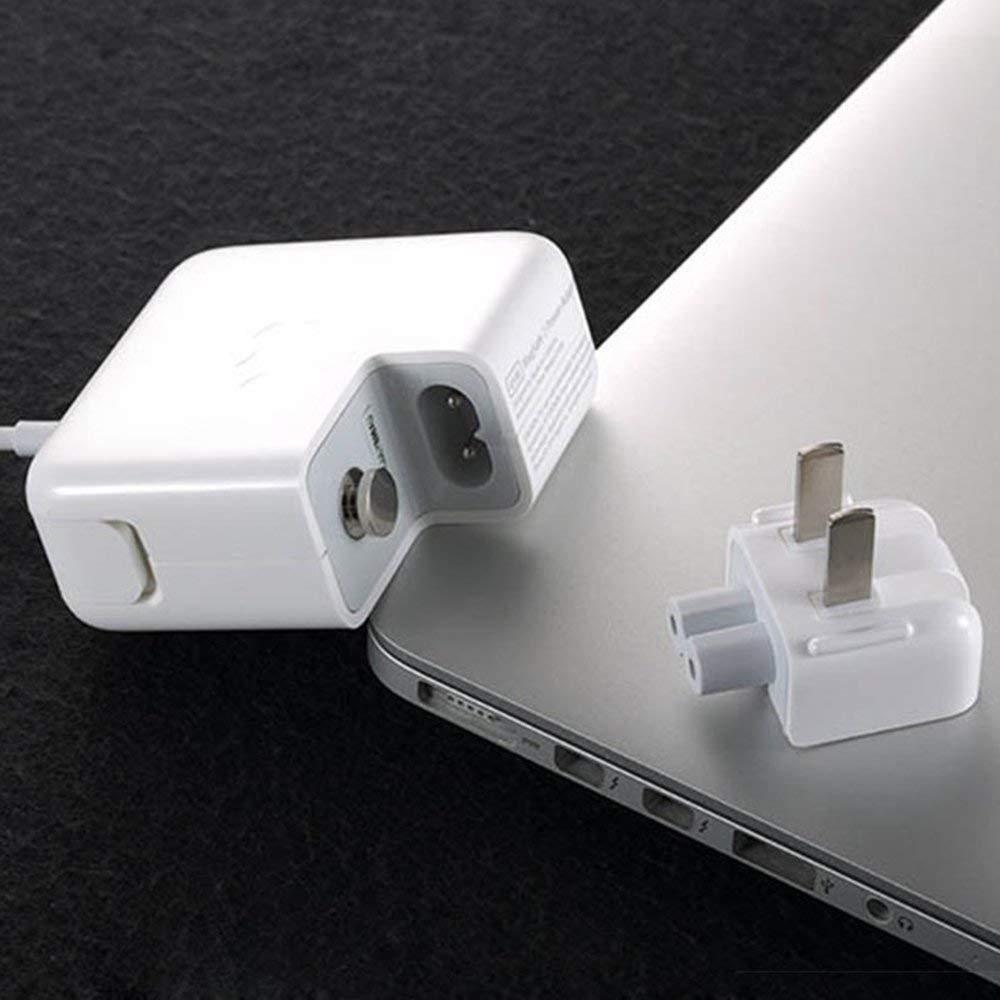 BEYEE AC Power Adapter Wall Folding Plug Duck Head,US Standard Plug Duck Head Compatible with MaBook Pro Air/Maci Book/Phone/Pod AC Power Adapter (1…