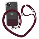 Universal Crossbody Nylon Patch Phone Lanyards Mobile Phone Strap Lanyard,Cell Phone Lanyard with Adjustable Nylon Neck Strap,with Adjustable Nylon