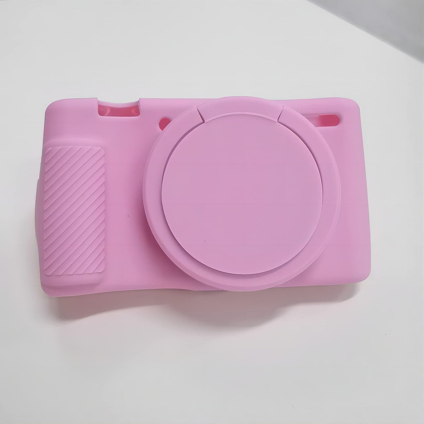 Camera Case for Sony ZV-1, ZV1 Camera Case Digital Camera Anti-Scratch Slim Fit Soft DSLR Camera Sleeve with ZV1 Screen Protector for Sony ZV-1 (Pink)