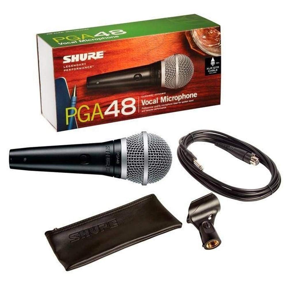 Shure PG48-QTR Cardioid Dynamic Microphone