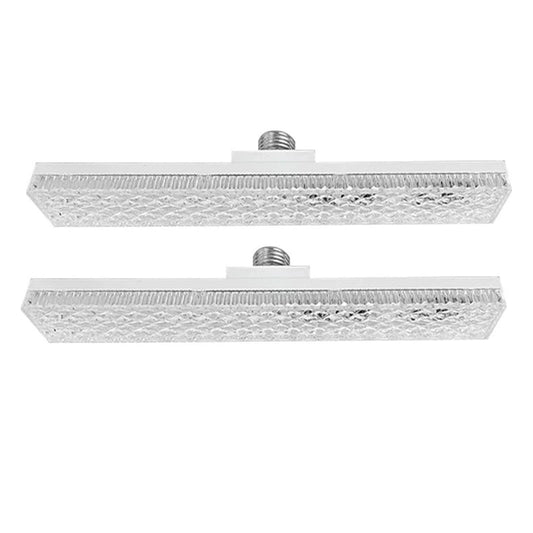 2 pack 3 Way 1.32ft e26 LED Light Bulb bar Fixture for closet,garage,hallway,24W, 2300 Lumens, 200 Watt Equivalent,3 Color Temperatures, led Shop work