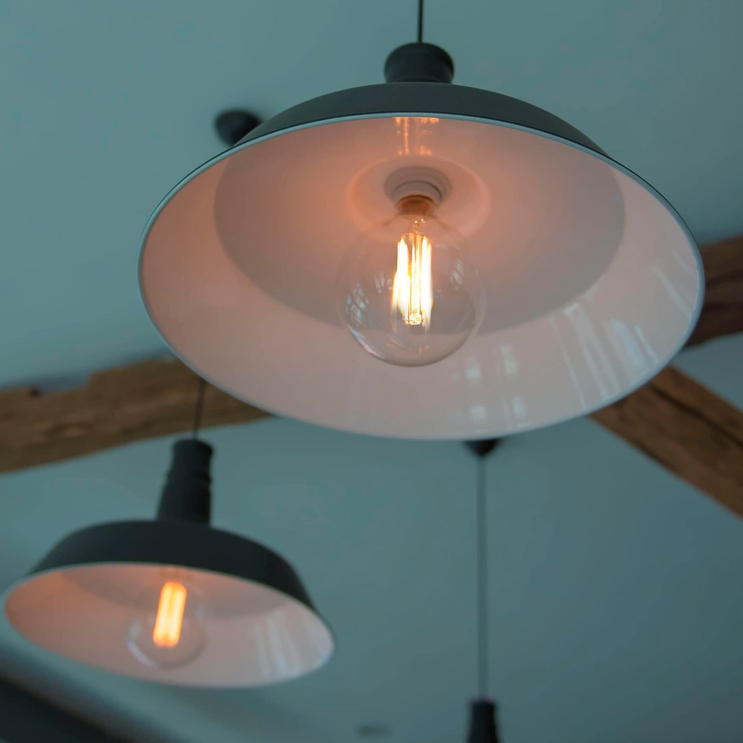 Maxxima G25 LED Light Bulb Globe Filament Bulb, 500 Lumens 2700K, 6 Pack