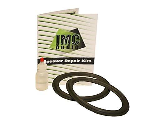 6x9 Foam Speaker Surround Repair Kit with Clear Glue to Fix Speakers 6"x9"