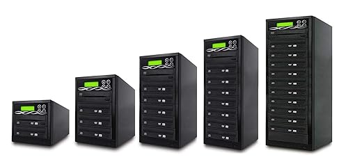 1 to 3 Target DVD/CD Multiple Disc Duplicator with Built-In Burners