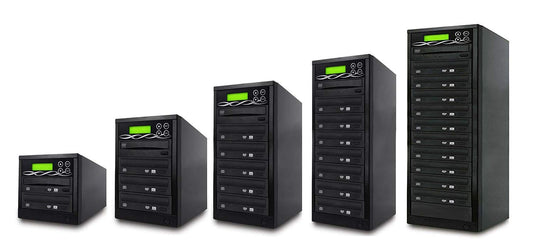 1 to 3 Target DVD/CD Multiple Disc Duplicator with Built-In Burners