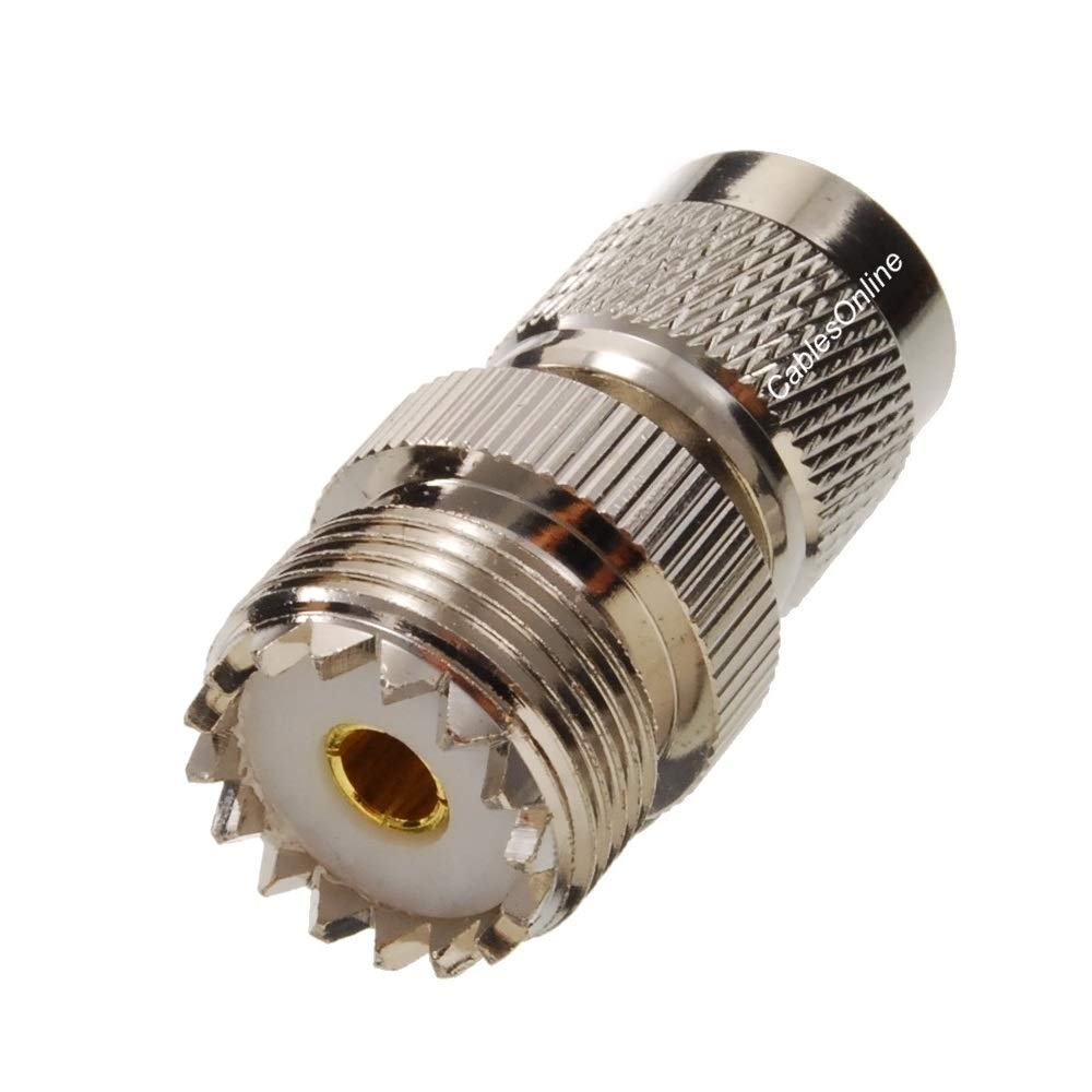 CablesOnline, TNC Male Plug to UHF (SO-239) Female Jack Adapter (1-Piece)