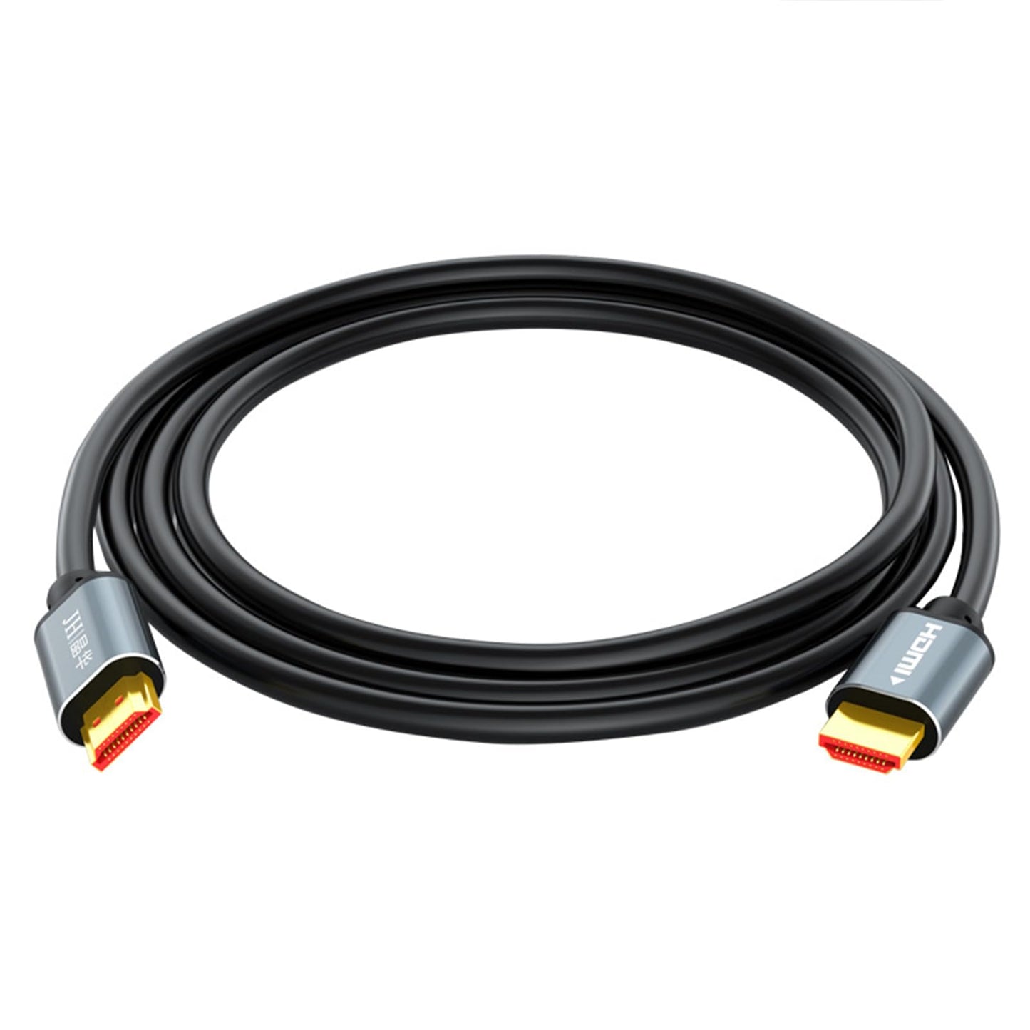 HDMI 晶华Cable . 4K HDMI2.0 60Hz connection to computer display screen, TV, projector, smart TV box, Blu-ray DVD, synchronous transmission of audio