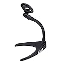 Pyle Desktop Microphone Stand - Universal Tabletop Mic Holder w/ Flexible 8.2'' Inch Gooseneck Mount and Solid U Shape Base - Perfect for Table Desk