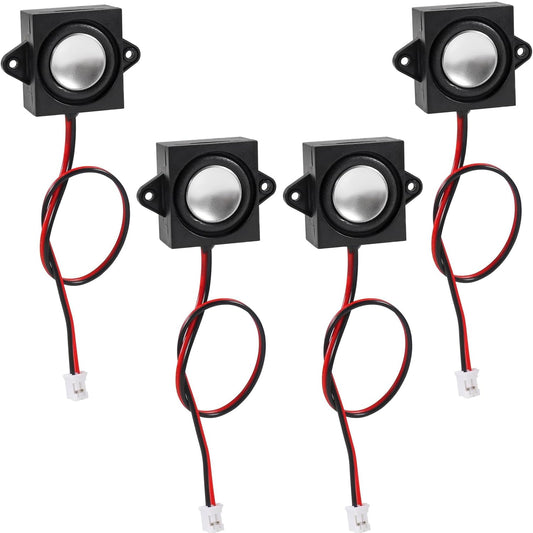 4PCS 3 Watt 4 Ohm Speaker Mini Speaker Micro 4ohm 3W Loundspeaker with JST-PH2.0 Interface for Arduino Small Electronic Projects Advertising Machine